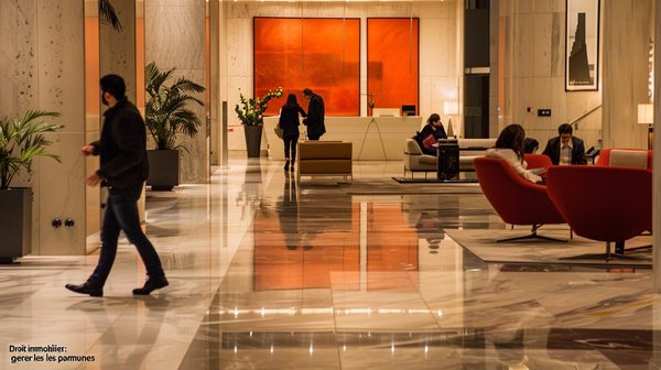 Droit immobilier : gérer les parties communes